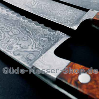 Güde Damastmesser mit Klingen von Markus Balbach Güde Damastmesser mit Klingen von Balbach