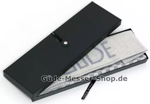 Geschenkkarton mit Handtuch für Messer 21 cm Klingenlänge