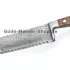 Damast Brotmesser Detail