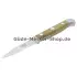 Gemüsemesser Mit Hechtklinge Olive Griff