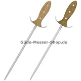 D'artagnan Wetzstahl oval extra lang mit Aufhängung