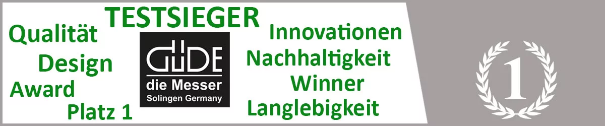 Testergebnisse Auszeichnungen