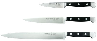 Die Länge von Messerklingen